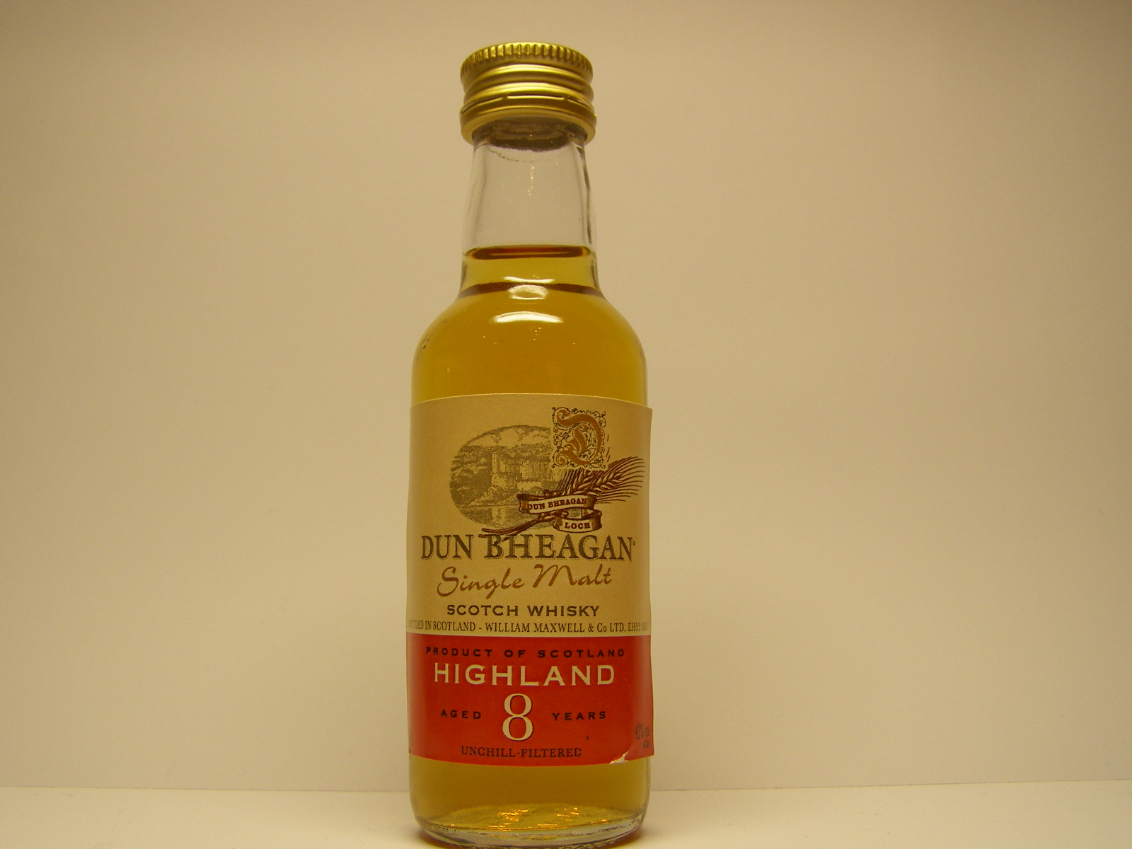 Dun Bheagan SMSW 8yo 5cl. 43%vol.